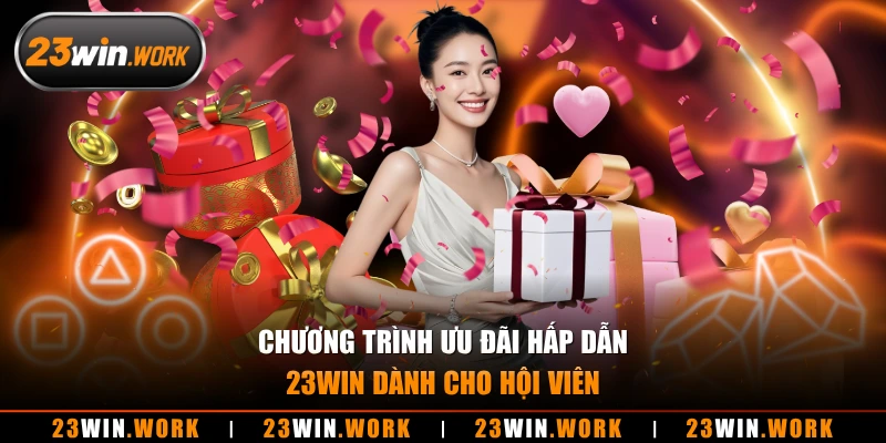 Chương trình ưu đãi hấp dẫn 23WIN dành cho hội viên